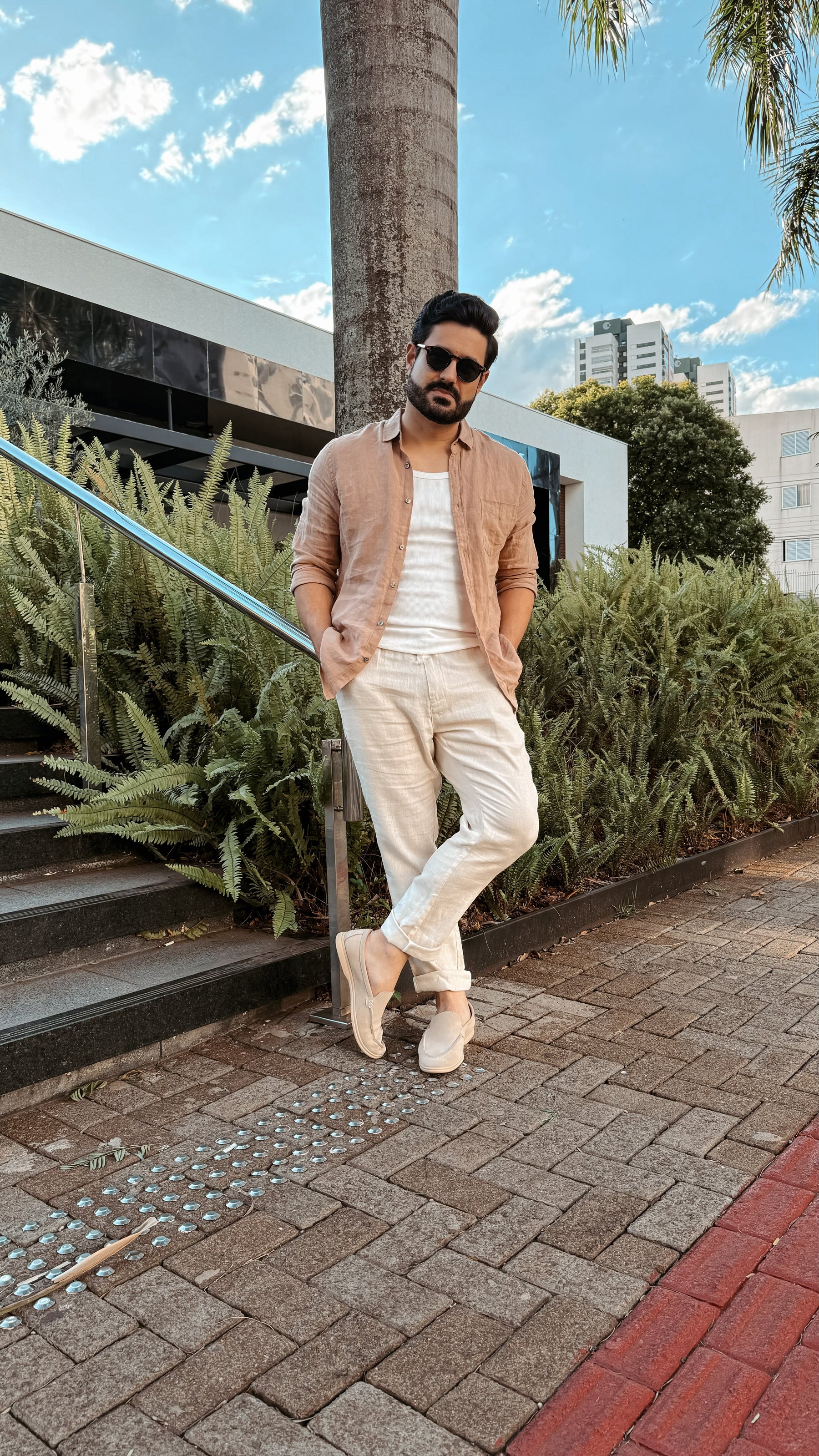 Camisa OM Ibirapuera® - Puro linho