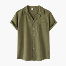 Camisa Masculina Manga Curta Cuban
