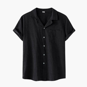 Camisa Masculina Manga Curta Cuban