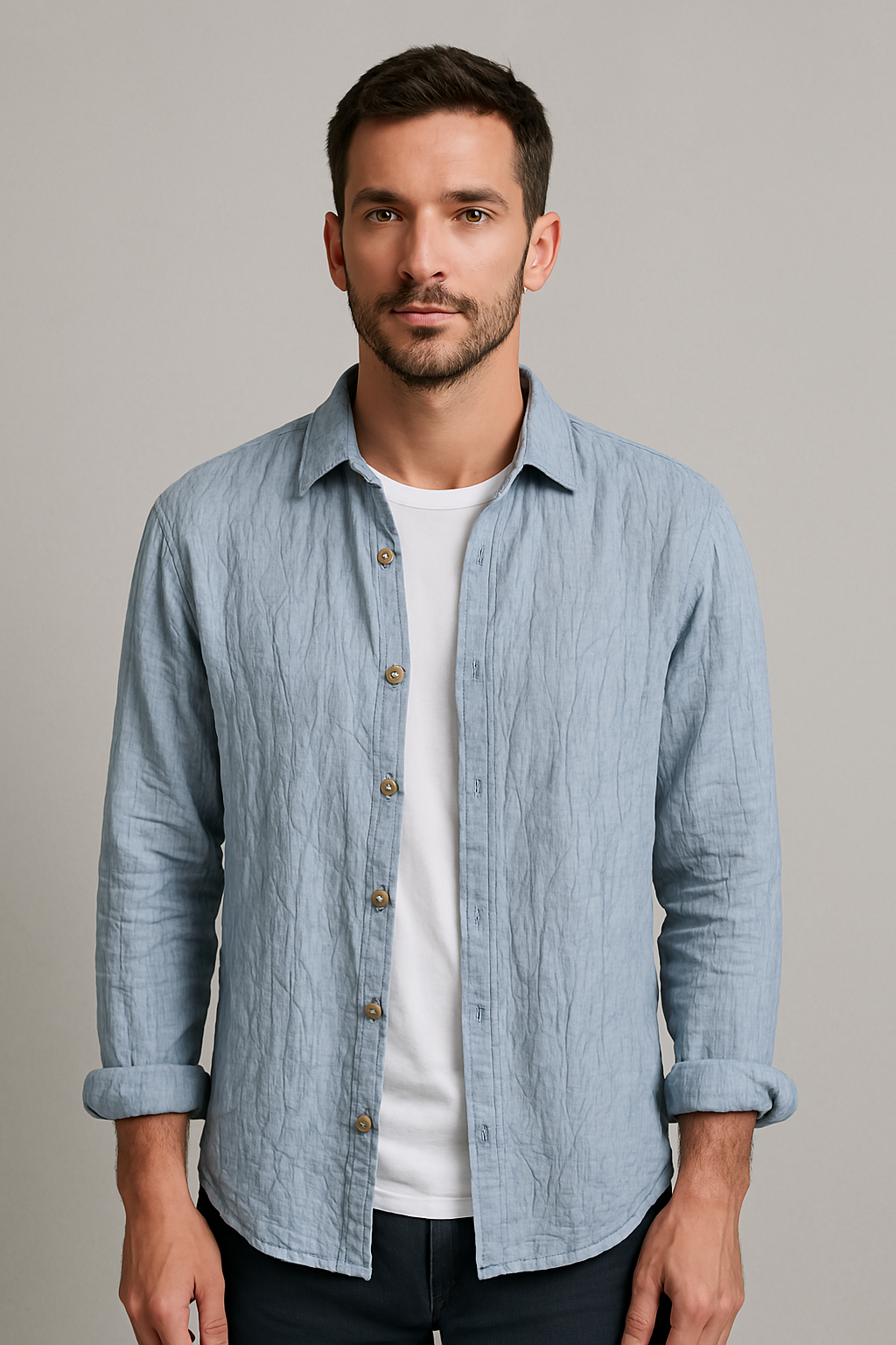 Camisa OM Mangue Alto®️ - Puro linho