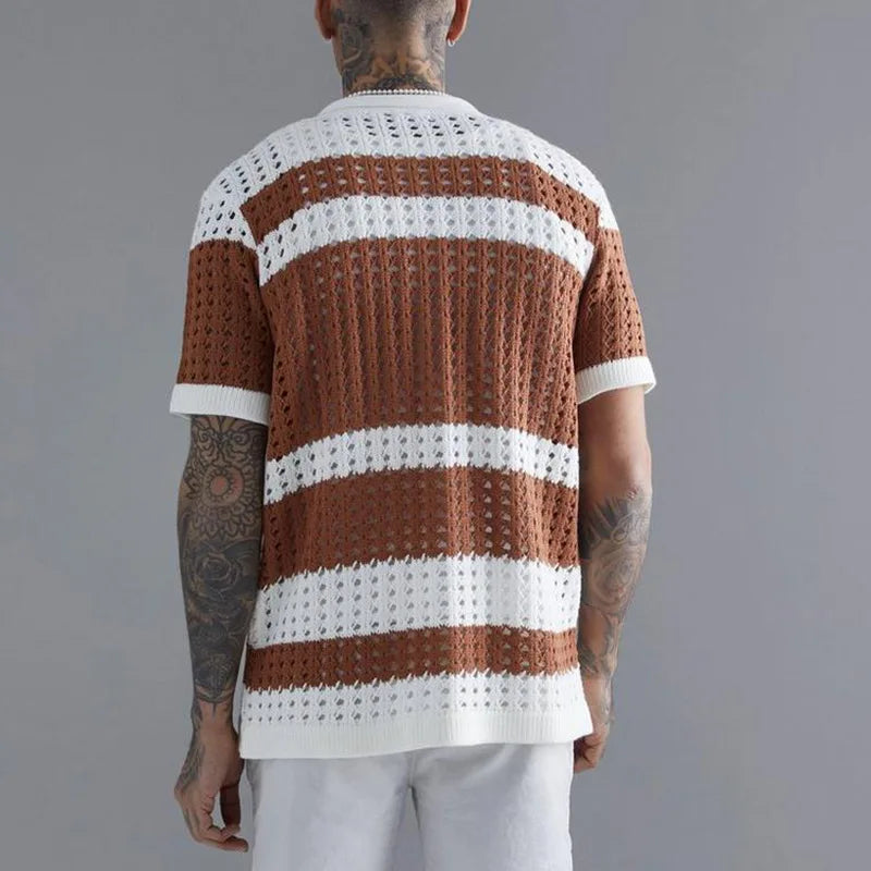 Camisa Crochê OM ®️ S0479