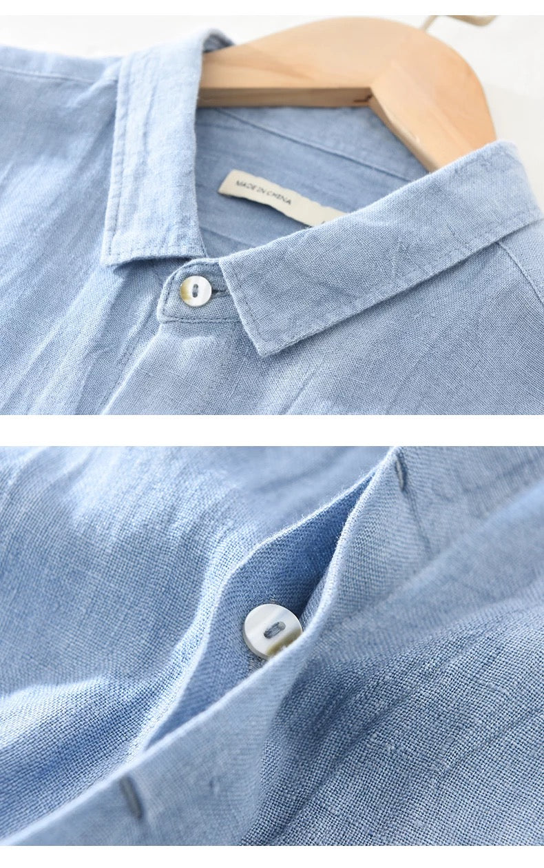 Camisa OM Mangue Alto®️ - Puro linho