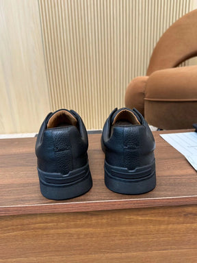Tenis Zegna Triple Stitch Couro